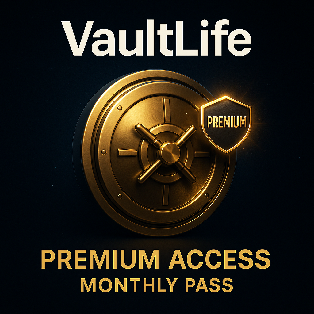 All-Access Vault Pass - Monthly Membership
